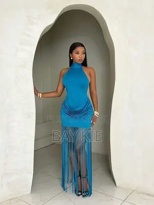 Designer Collar Dress