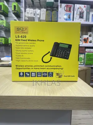 The Sq Mobile Ls-620 Is A Fixed Wireless Gsm Desktop Landline Phone.