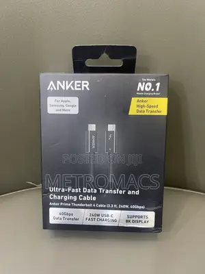 1 Meter Anker Prime Thunderbolt 4 Cable