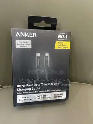 1 Meter Anker Prime Thunderbolt 4 Cable