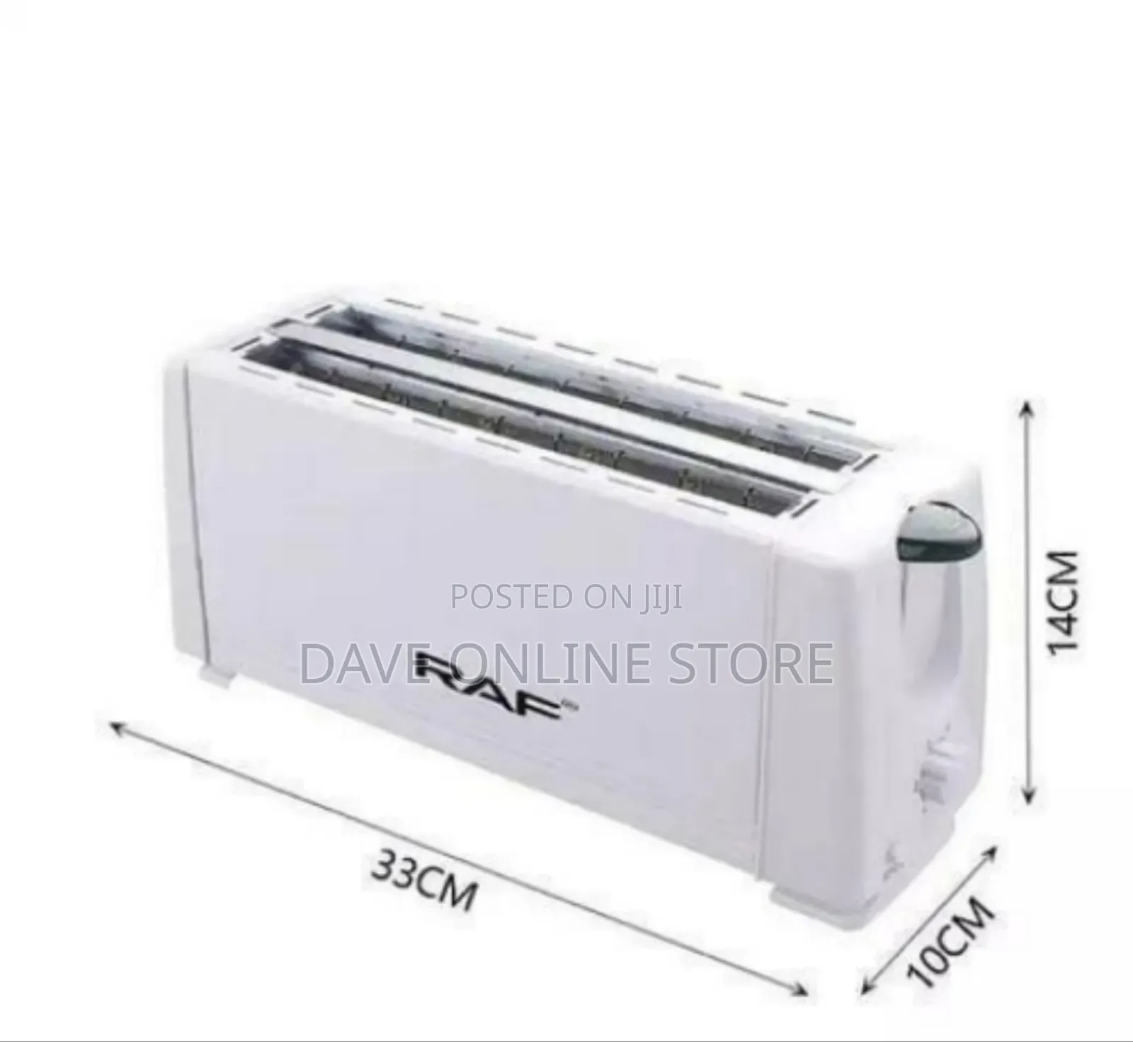 Raf Long Slot Four-Slice Toaster