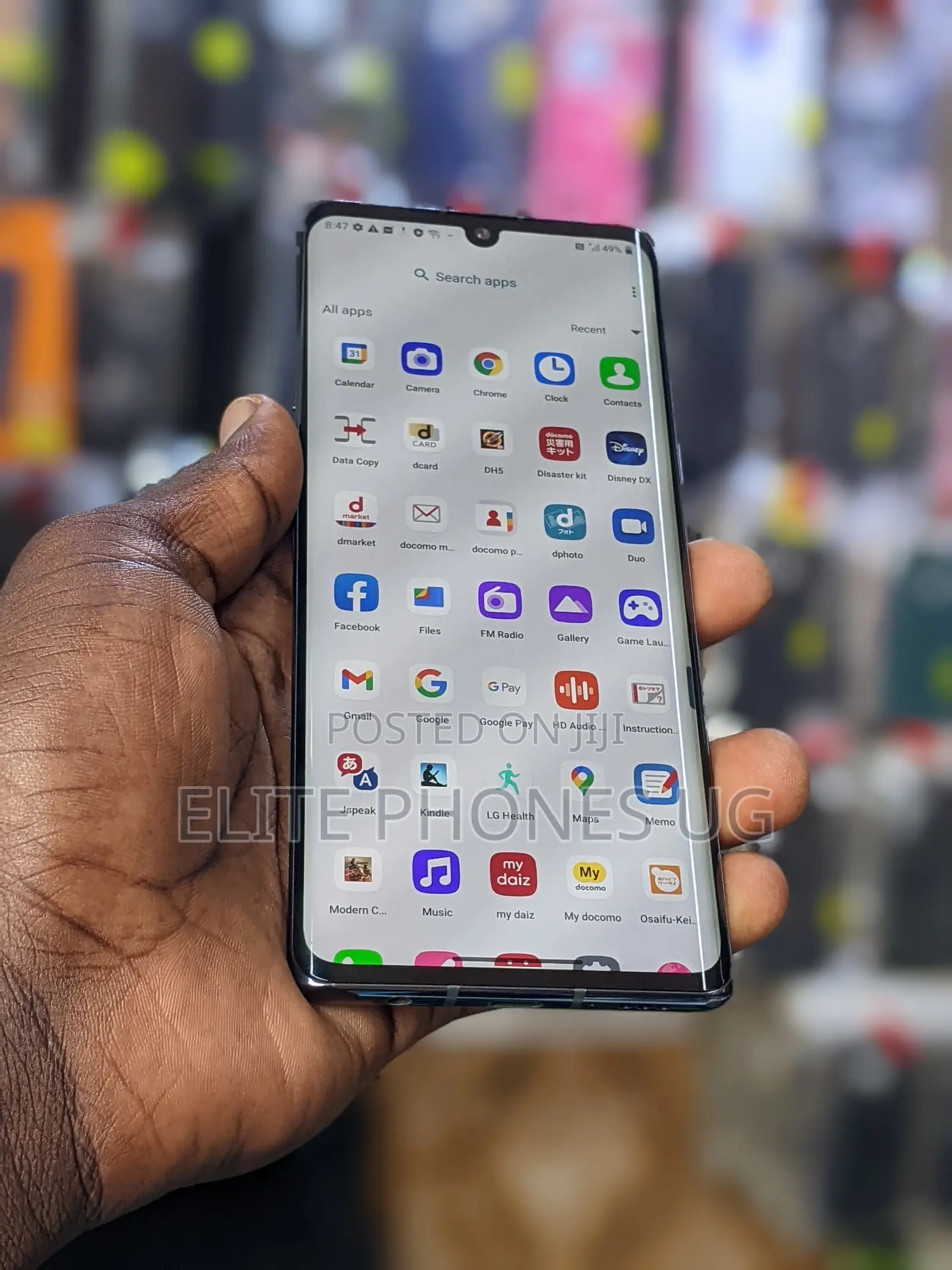 LG Velvet 5G 128 GB Gray