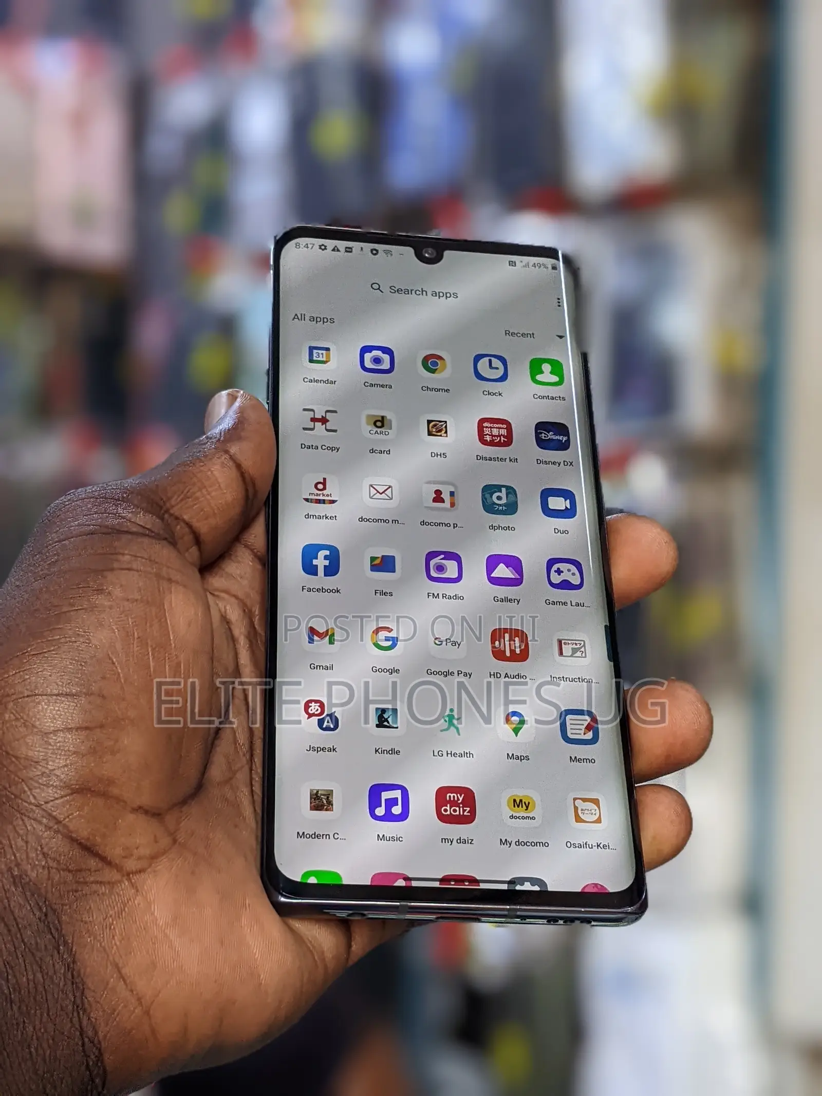 LG Velvet 5G 128 GB Black