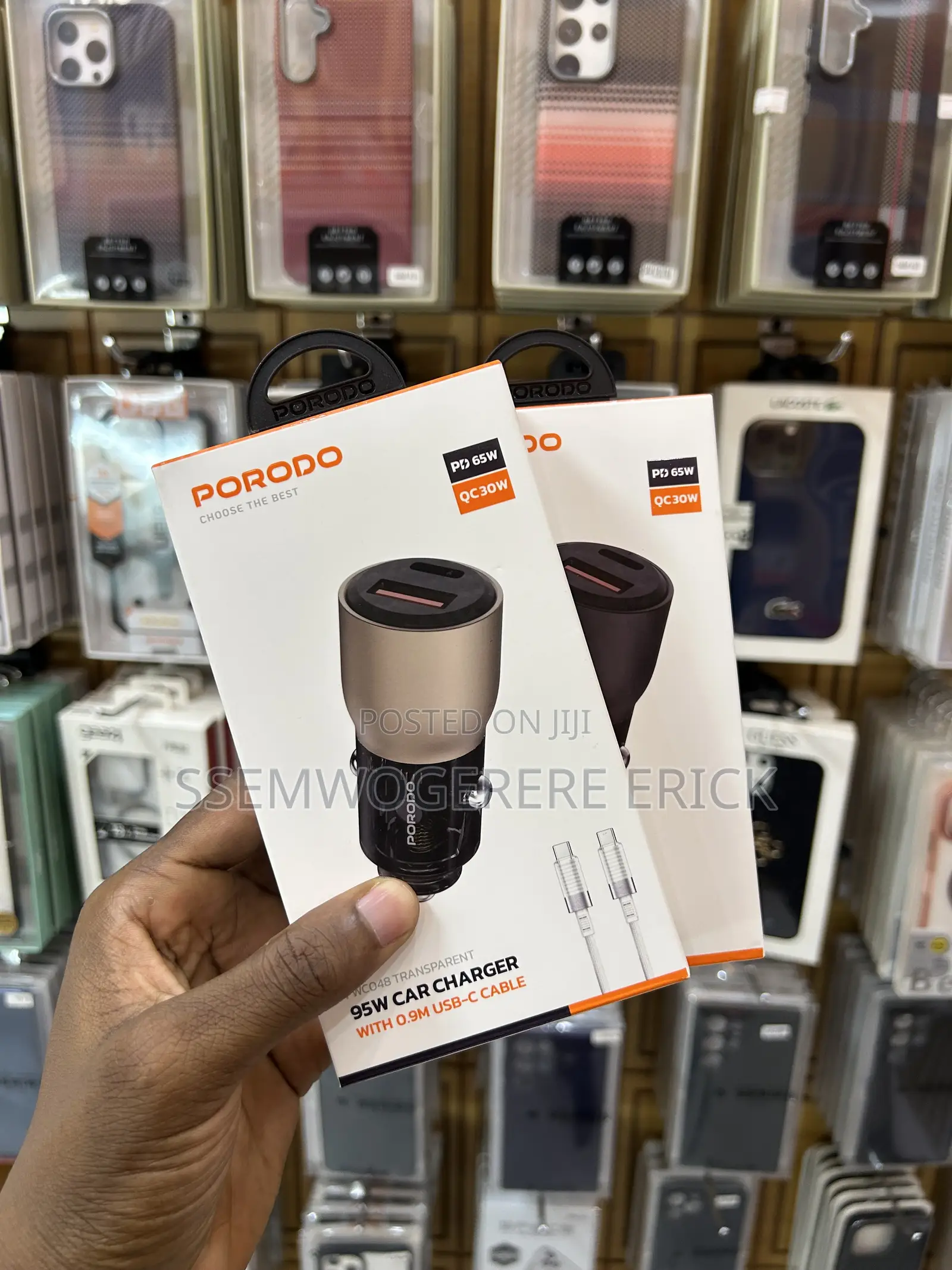 Porodo 95w Car Charger