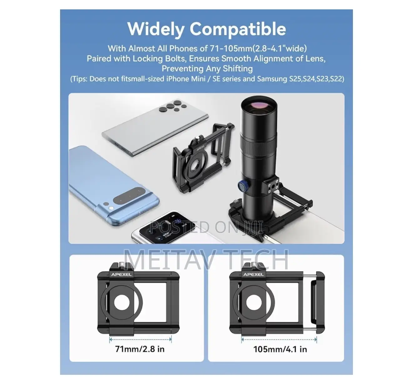 Apexel High Power 30x Hd Telephoto Lens