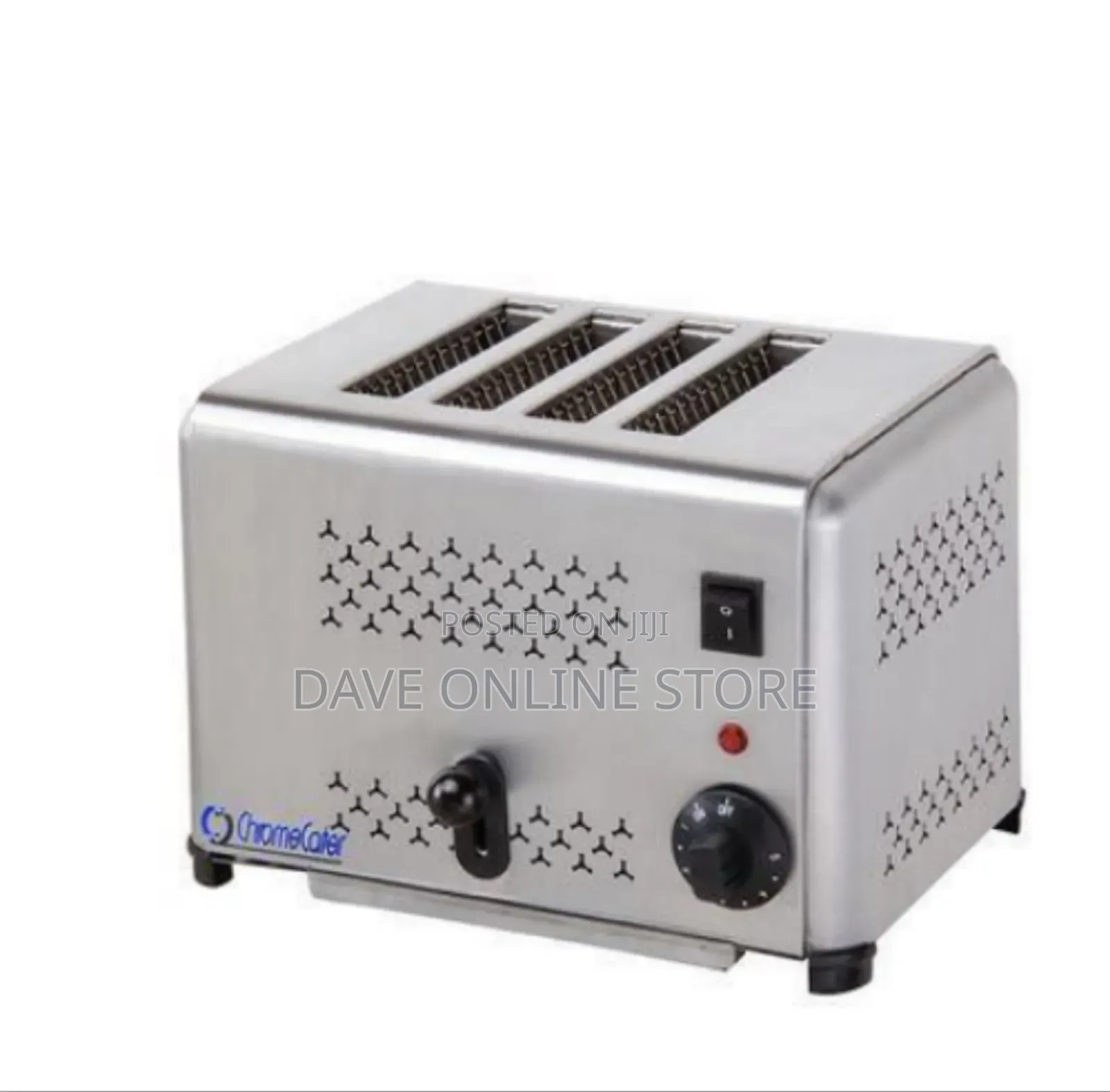 Chromecater Heavy-Duty 4-Slot Commercial Toaster