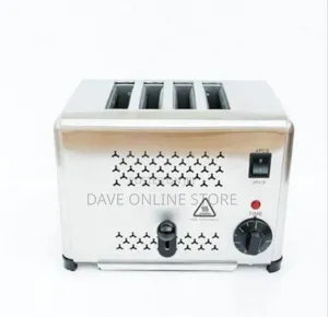 Chromecater Heavy-Duty 4-Slot Commercial Toaster