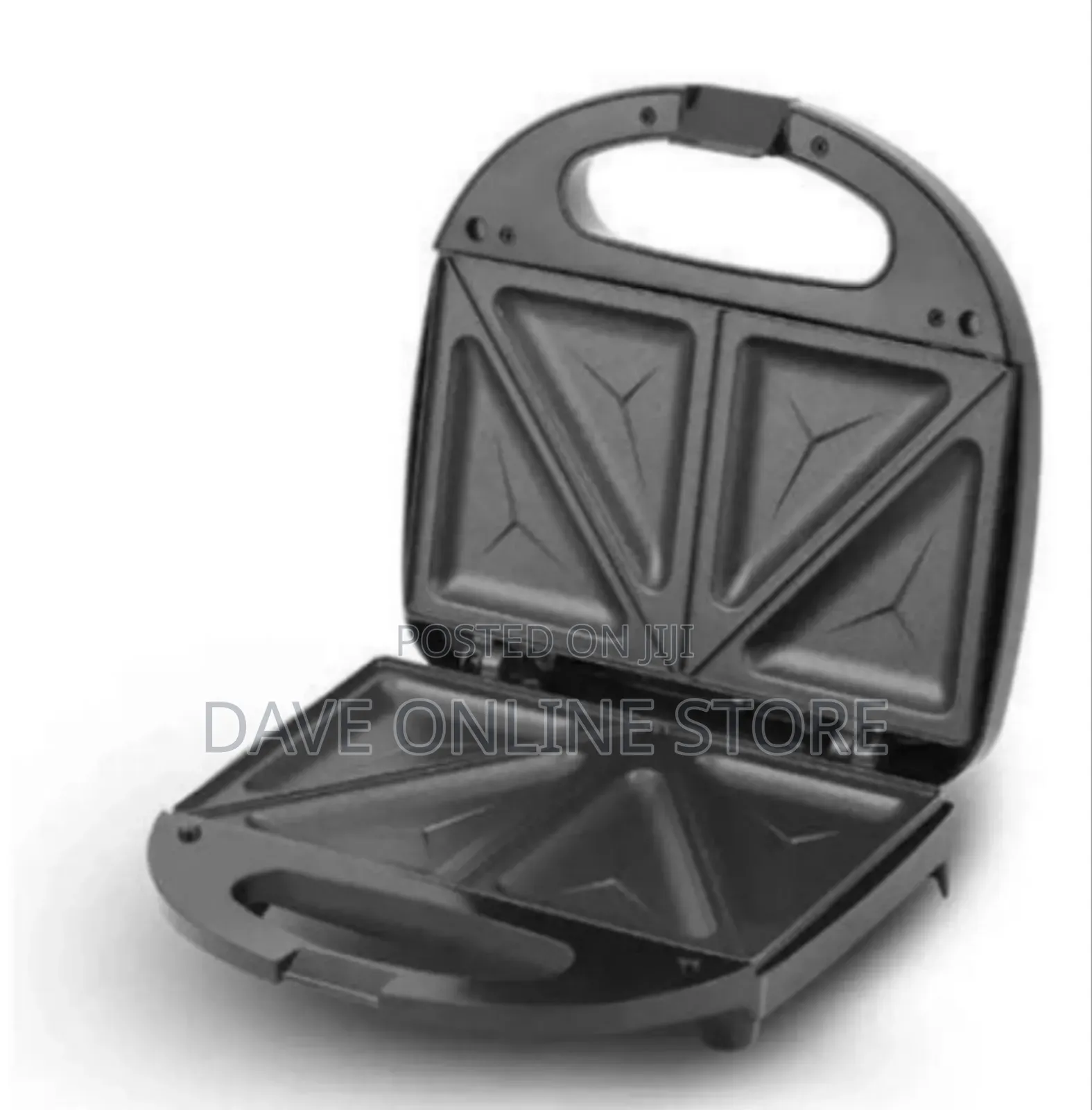 Raf 2-Slice Electric Sandwich Maker With Non-Stick Plates