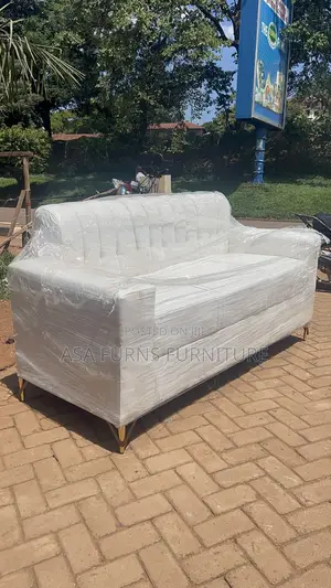 Three Seaters Sofa / Cream Sofa