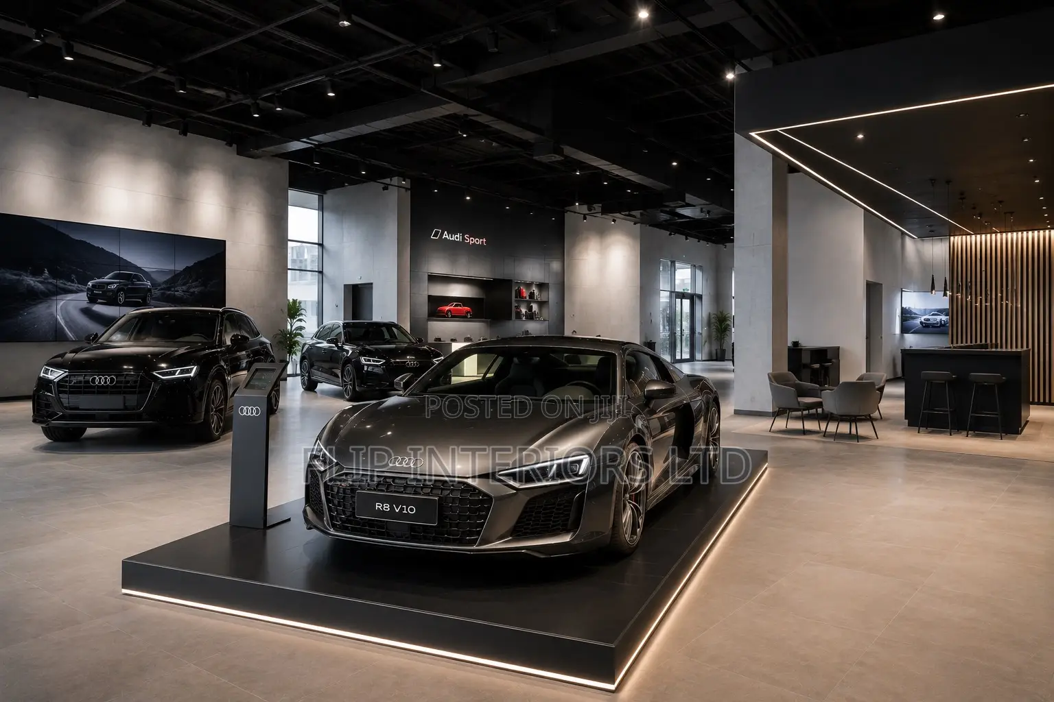 Premium Automotive Lighting Ceiling Design Services