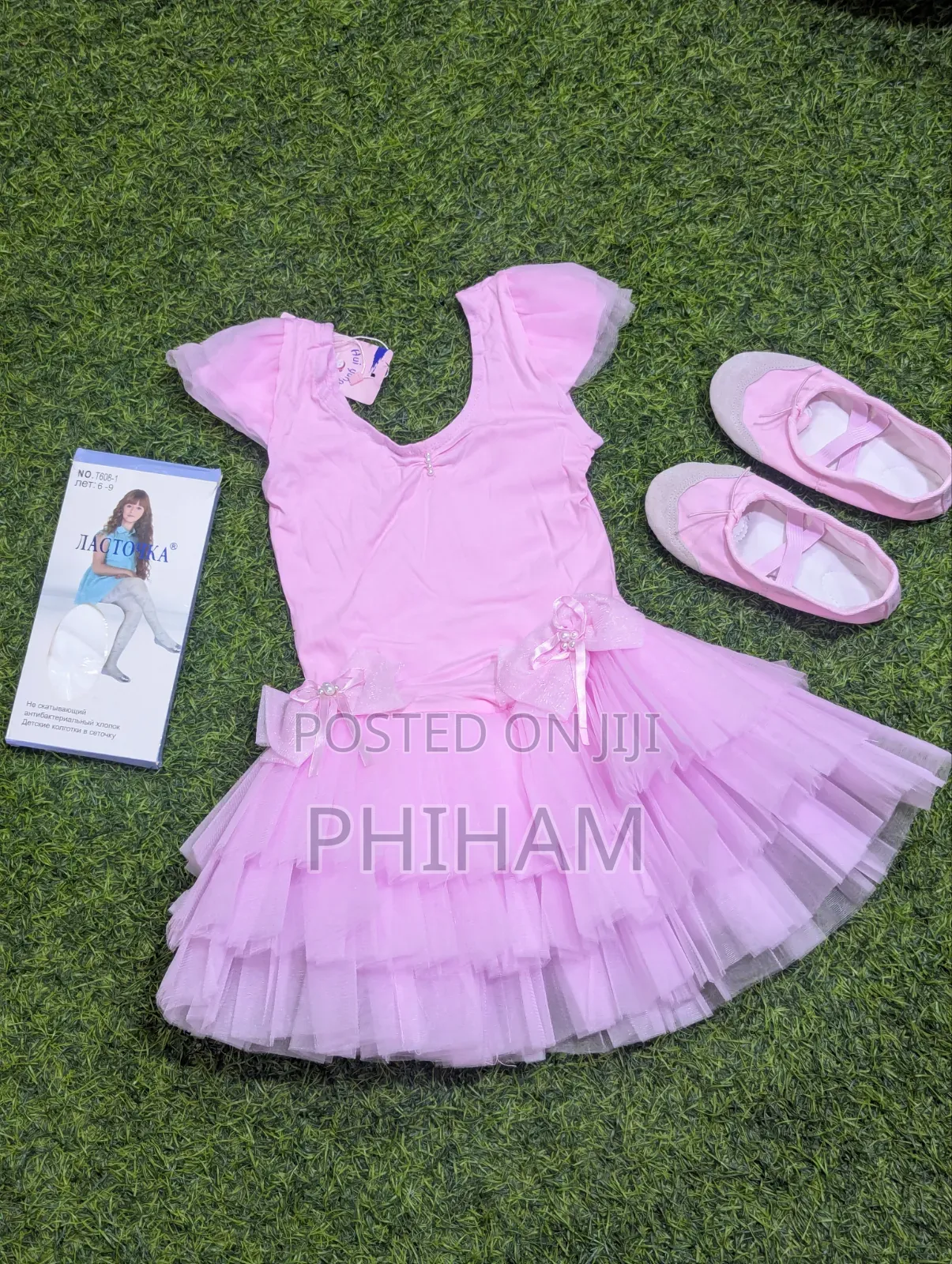 Pink Ballerina/Ballet Dress Set
