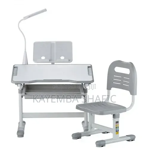 Height-adjustable Kids' Ergonomic Study Desk And Chair Set