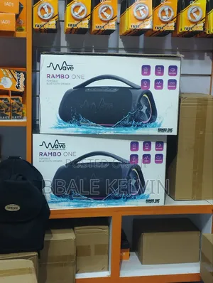 Wave Rambo One Portable Bluetooth Speaker Boombox Sound Bass