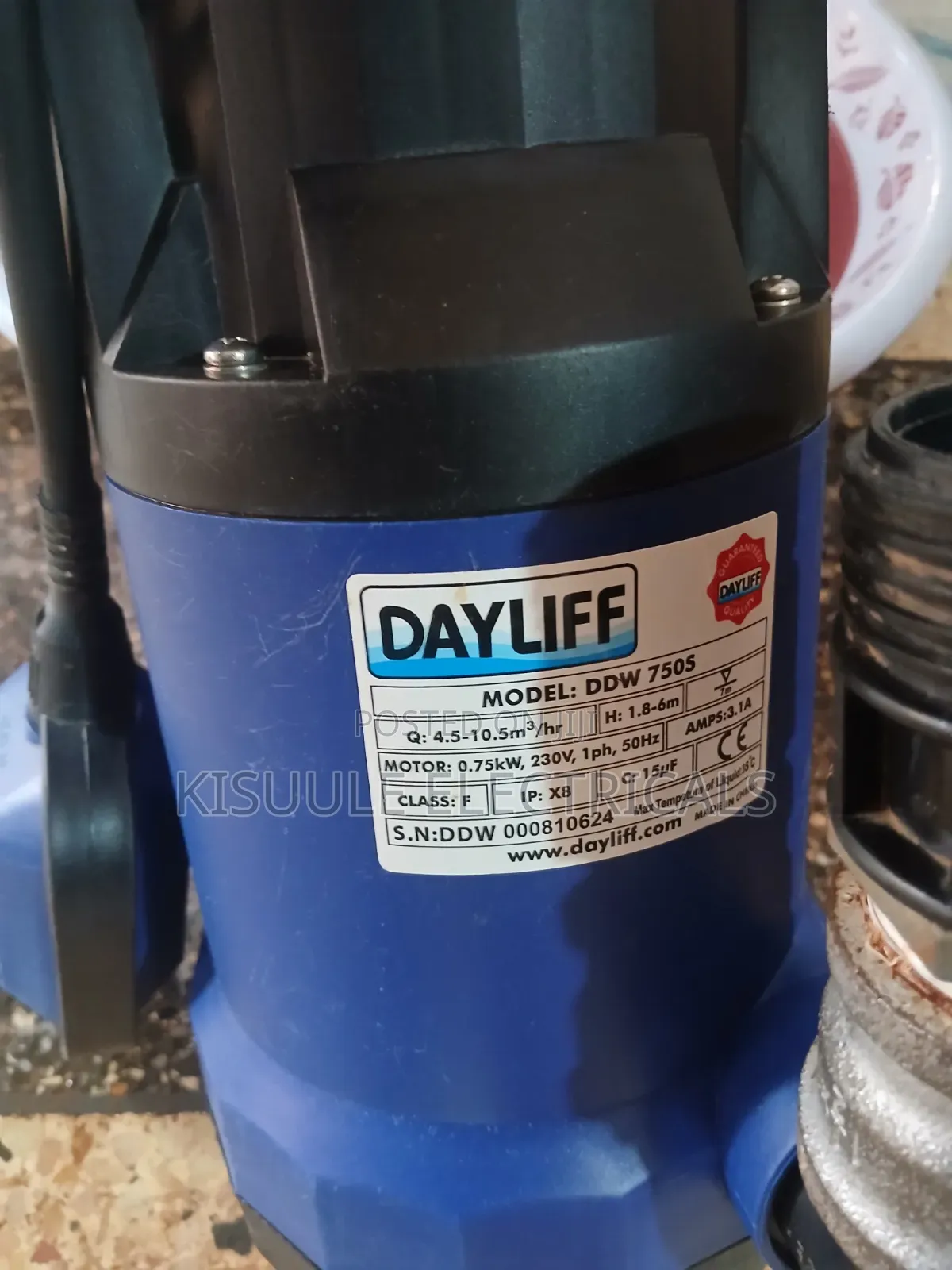 Submersible Pump 18m