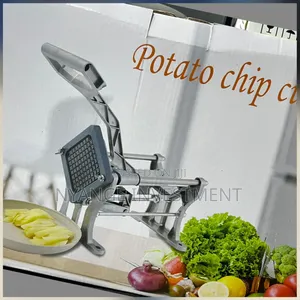 Vertical Manual Potato Chipper. Potato Chopper