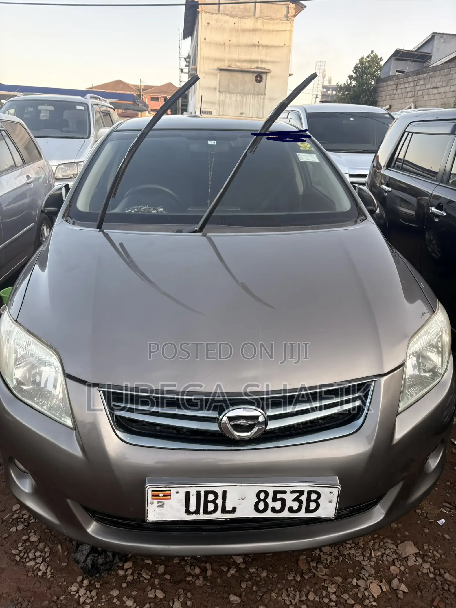 Toyota Corolla Fielder 2010 Gray
