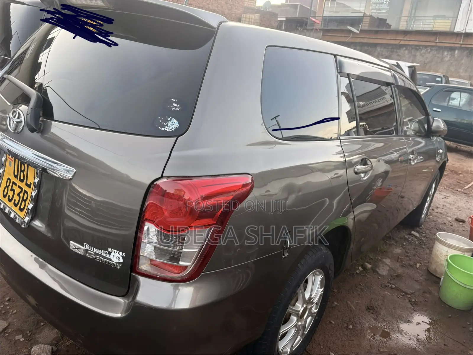 Toyota Corolla Fielder 2010 Gray