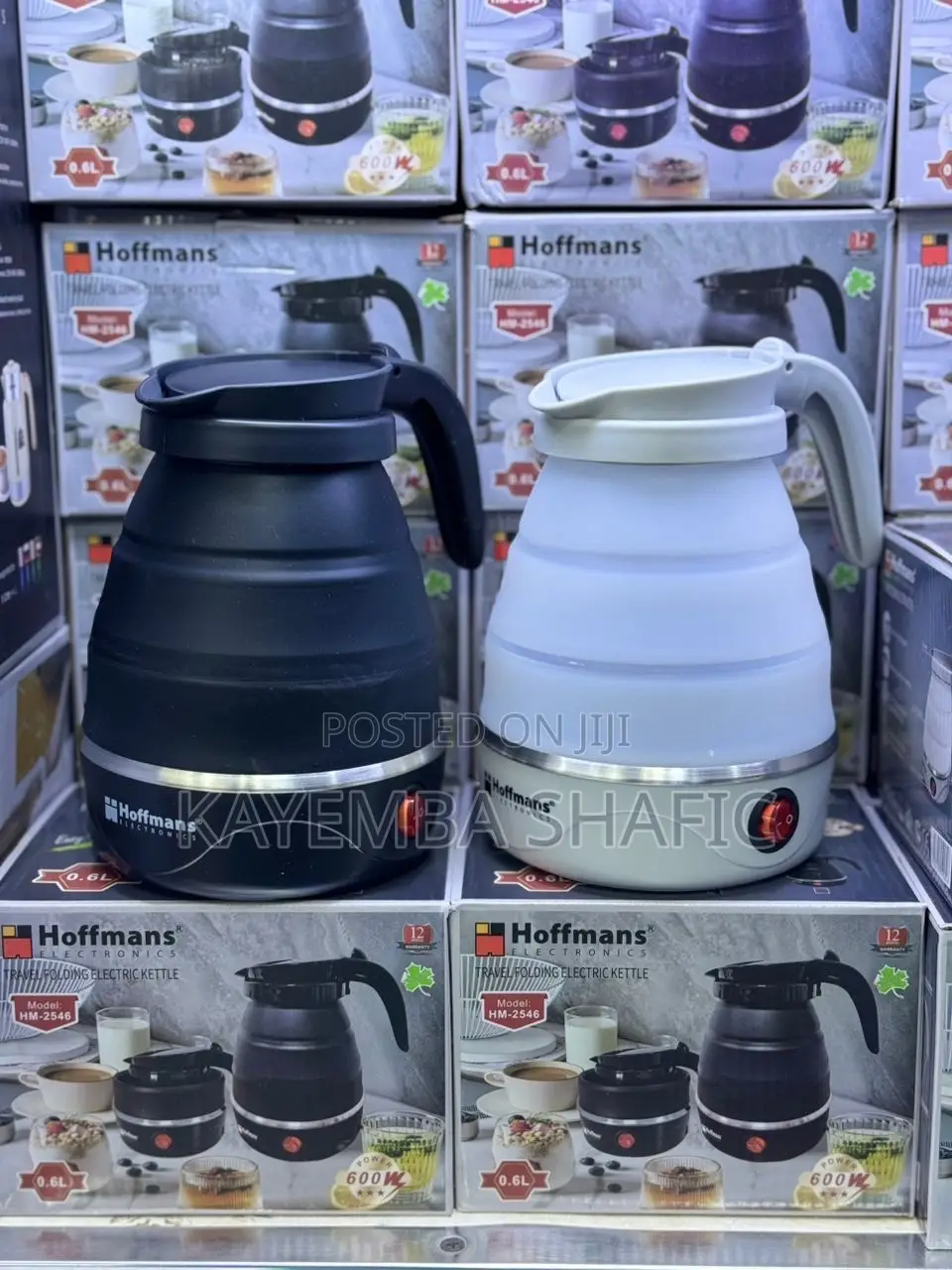 Hoffmans Travel Folding Electric Kettle - Brand New