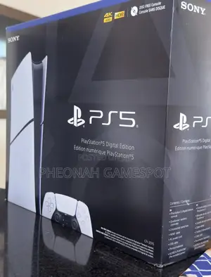 Brand New Playstation 5 Slim Digital. This Ps5 Slim Gives You Pure Joy