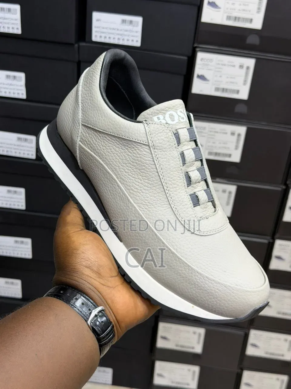 Brunello Cucinelli Calfskin Leather Sneakers