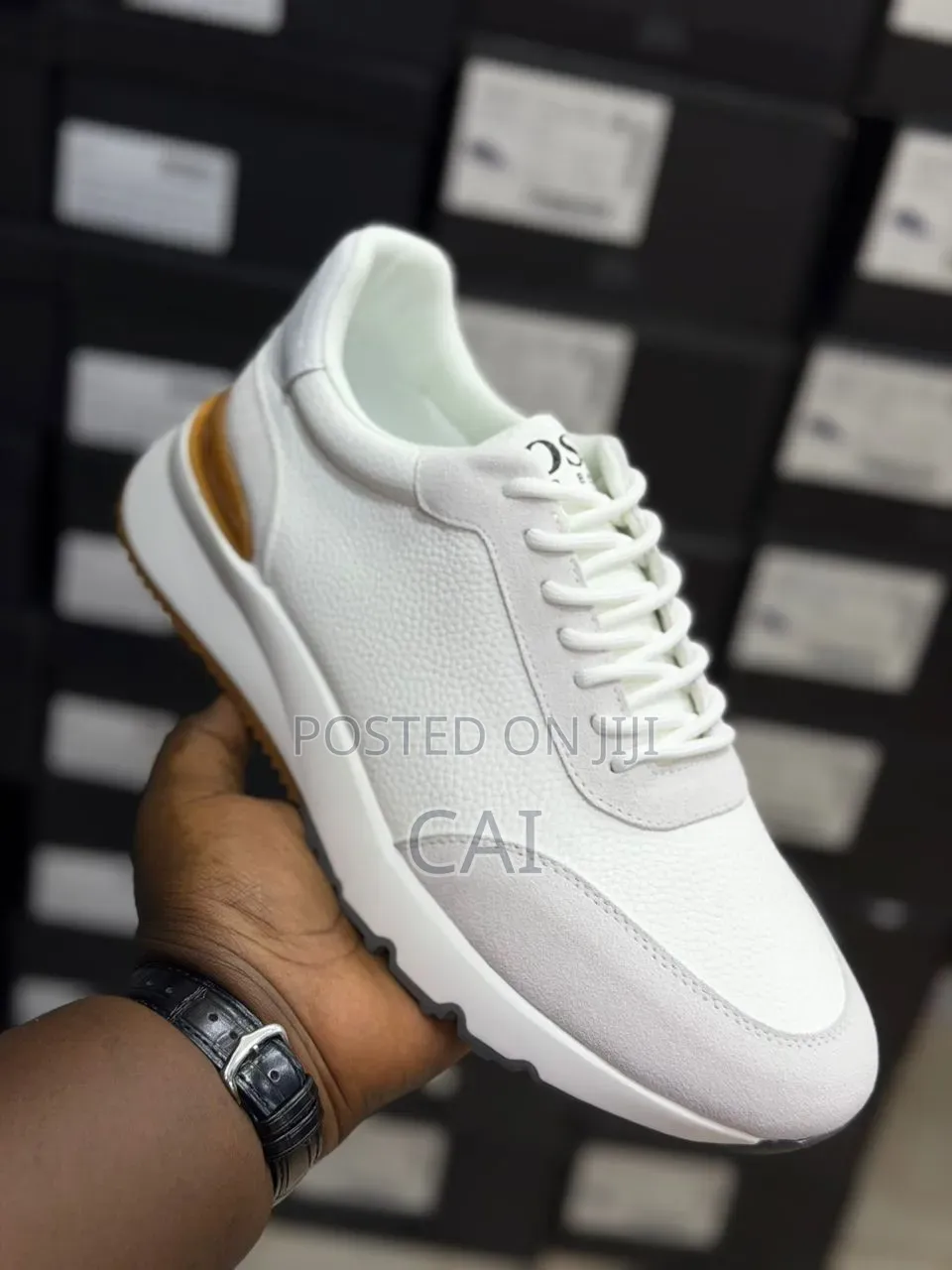 Brunello Cucinelli Calfskin Leather Sneakers