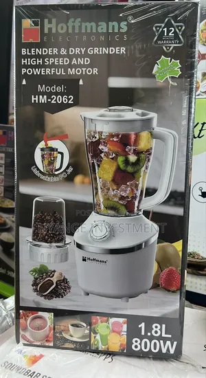 Hoffmans Electronics Blender Dry Grinder. Blender With Grinder