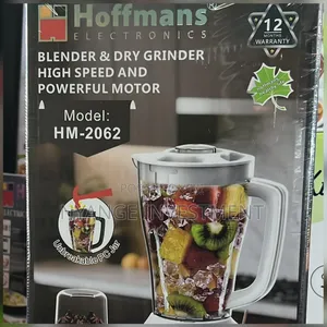 Hoffmans Electronics Blender Dry Grinder. Blender With Grinder