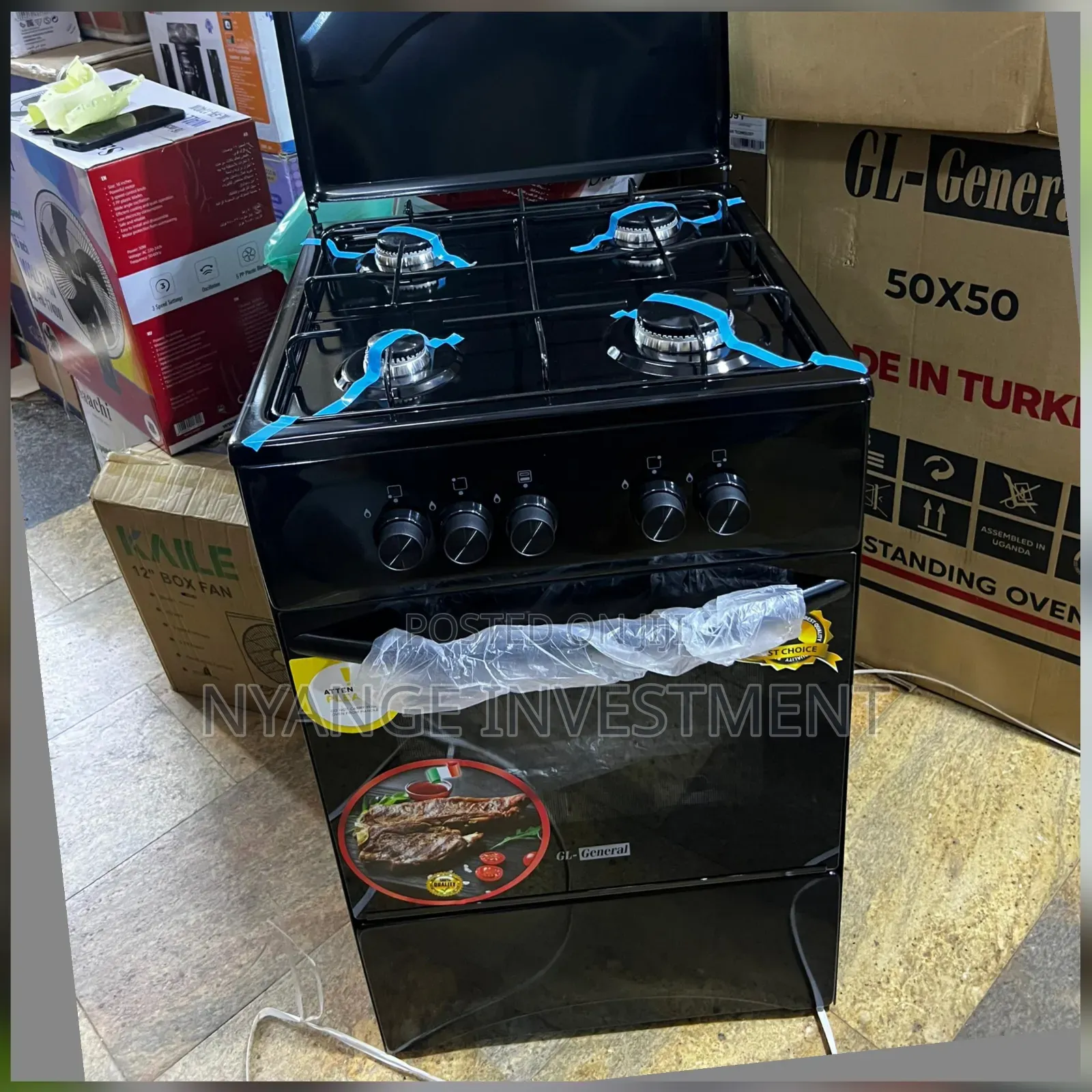 Blueflame 50x50cm Freestanding Cooker,
