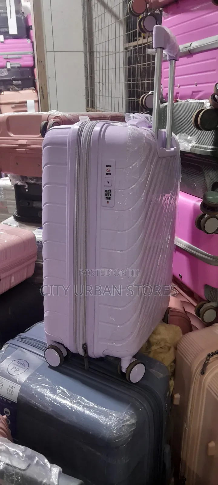 Small Portable Purple Suitcase