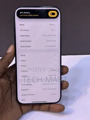 Apple iPhone 16 Pro Max 512 GB Gray