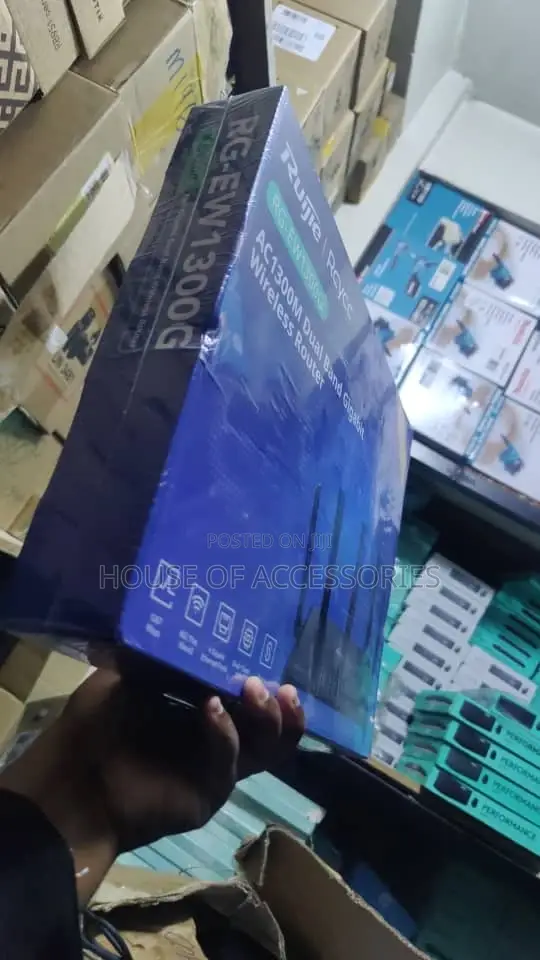 Ruijie Reyee- Ac 13000m Dual Band Gigabit Wireless Router
