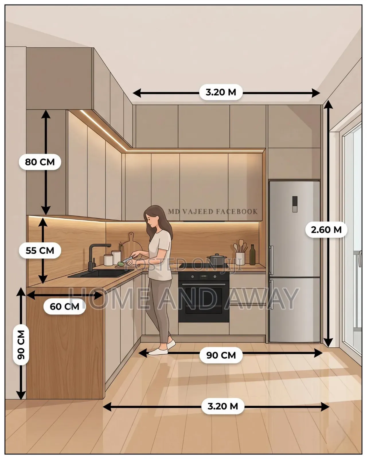 All L Shaped Kitchen Cabinets In Kampala Order In Any Colour/Material