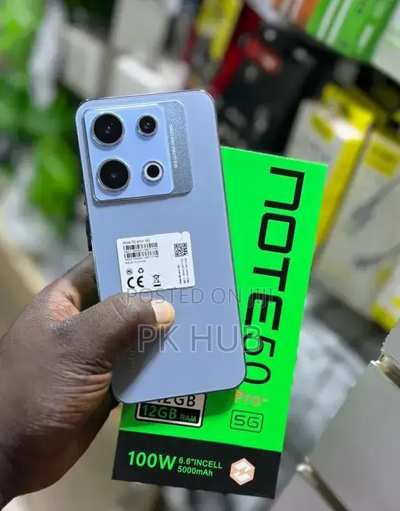 New Infinix Note 50 Pro+ 256 GB Gray