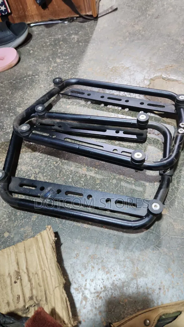 Pair of Universal Motorcycle Side Pannier Luggage Racks