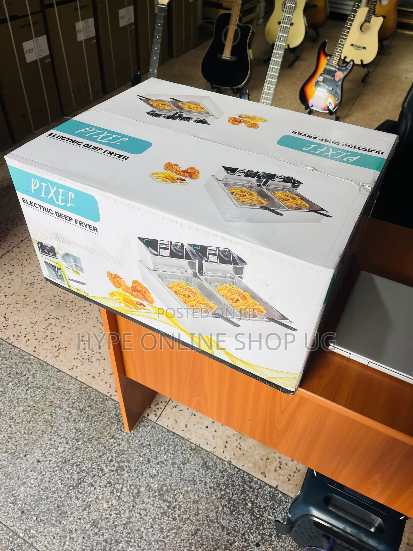 Fast Cooking During Busy Hour Double Electric Deep Fryer