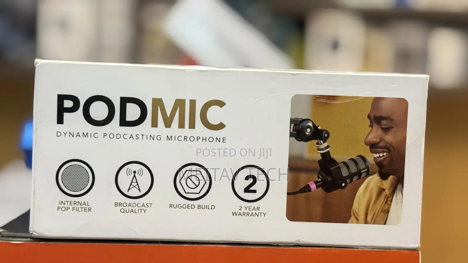 Rode Podmic Dynamic Podcasting Microphone XLR