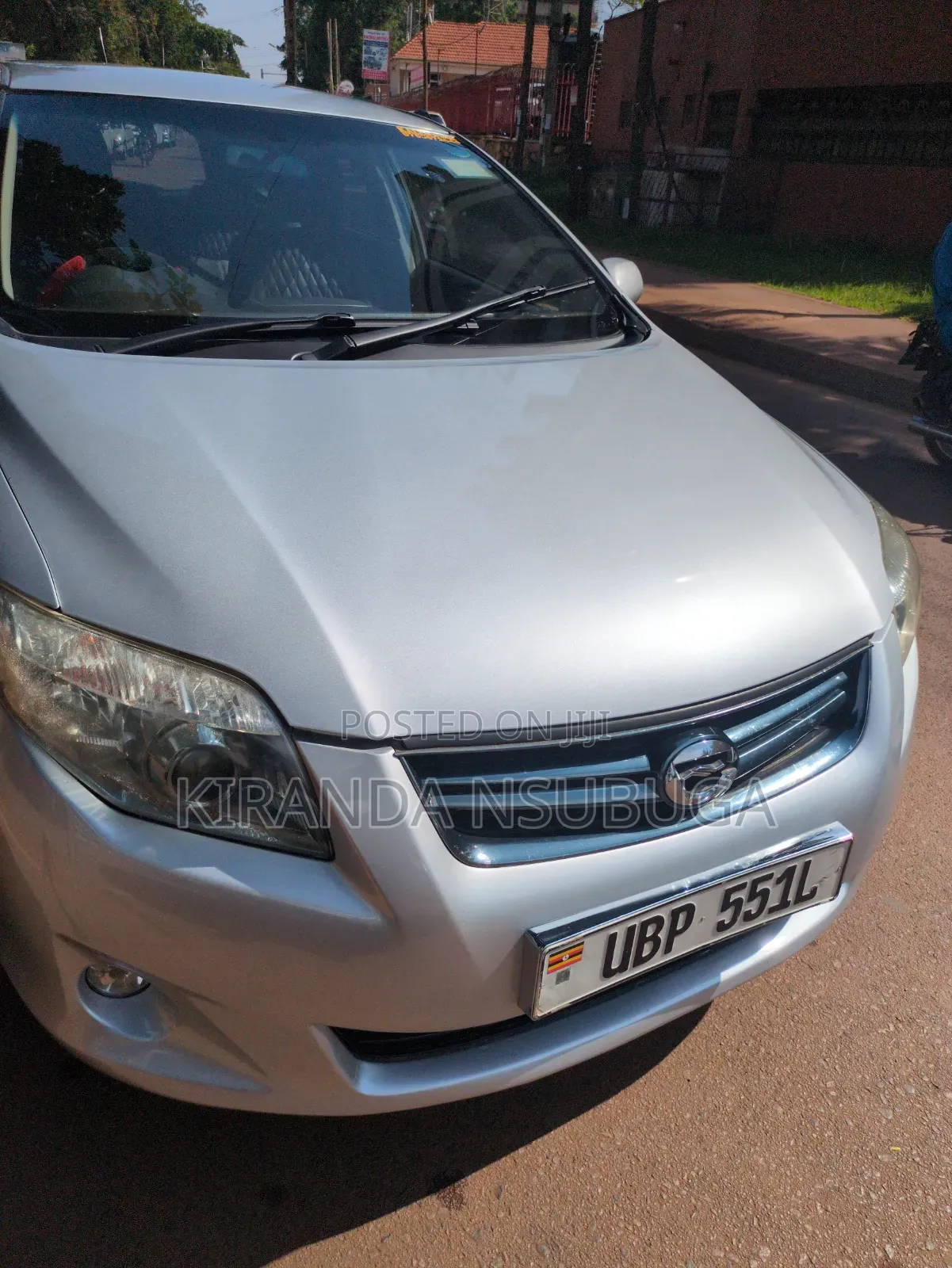 Toyota Corolla Fielder 2011 Silver
