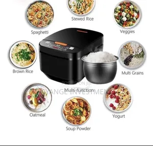 Silver Krest 5l Rice Cooker . Digital Rice Cooker