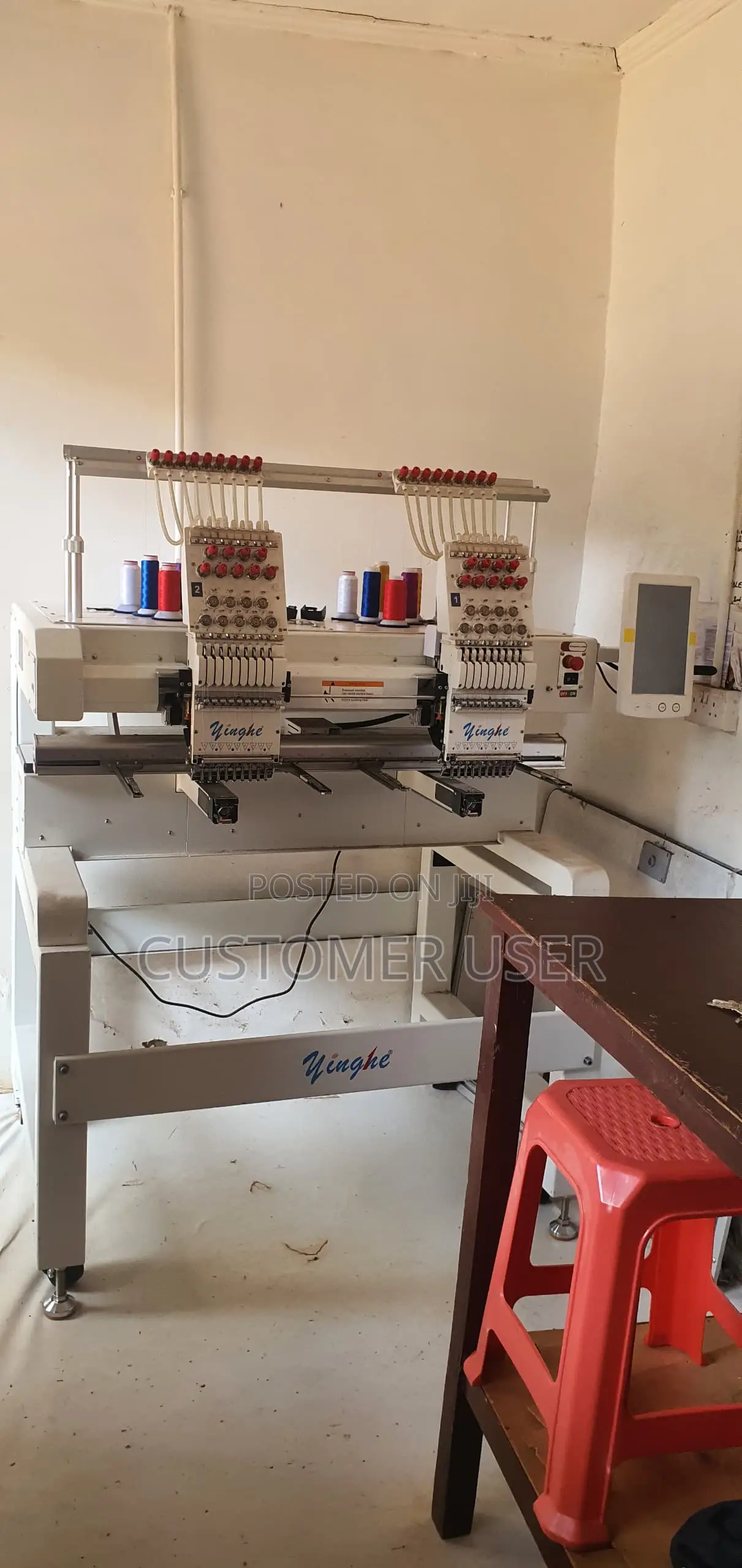 Two Head Embroidery Machine