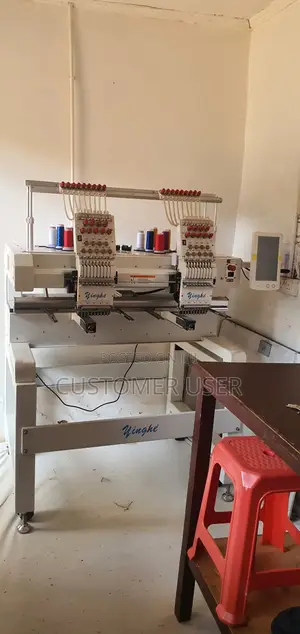 Two Head Embroidery Machine