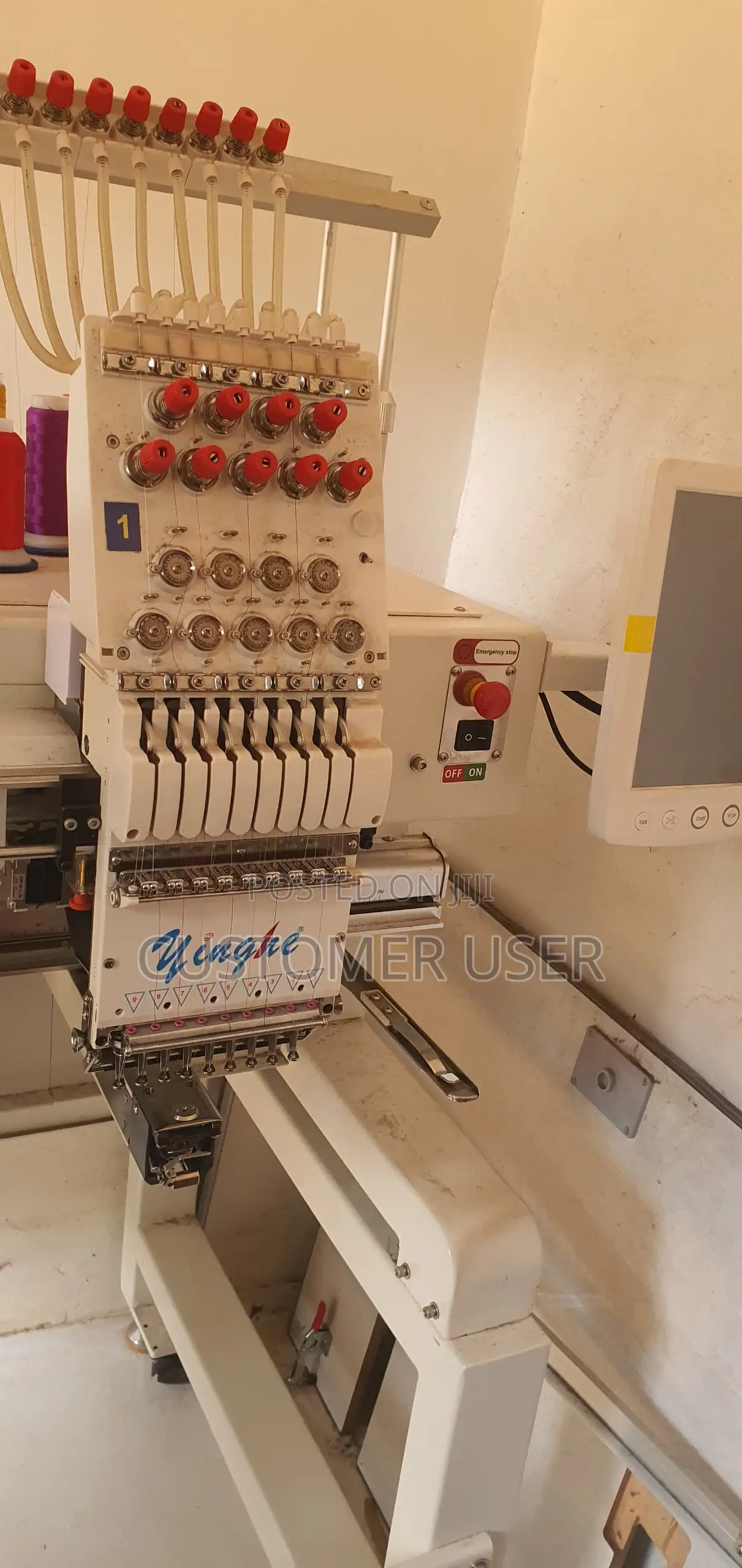 Two Head Embroidery Machine