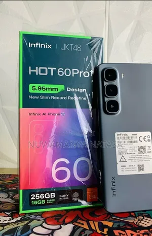 New Infinix Hot 60 Pro+ 256 GB Black