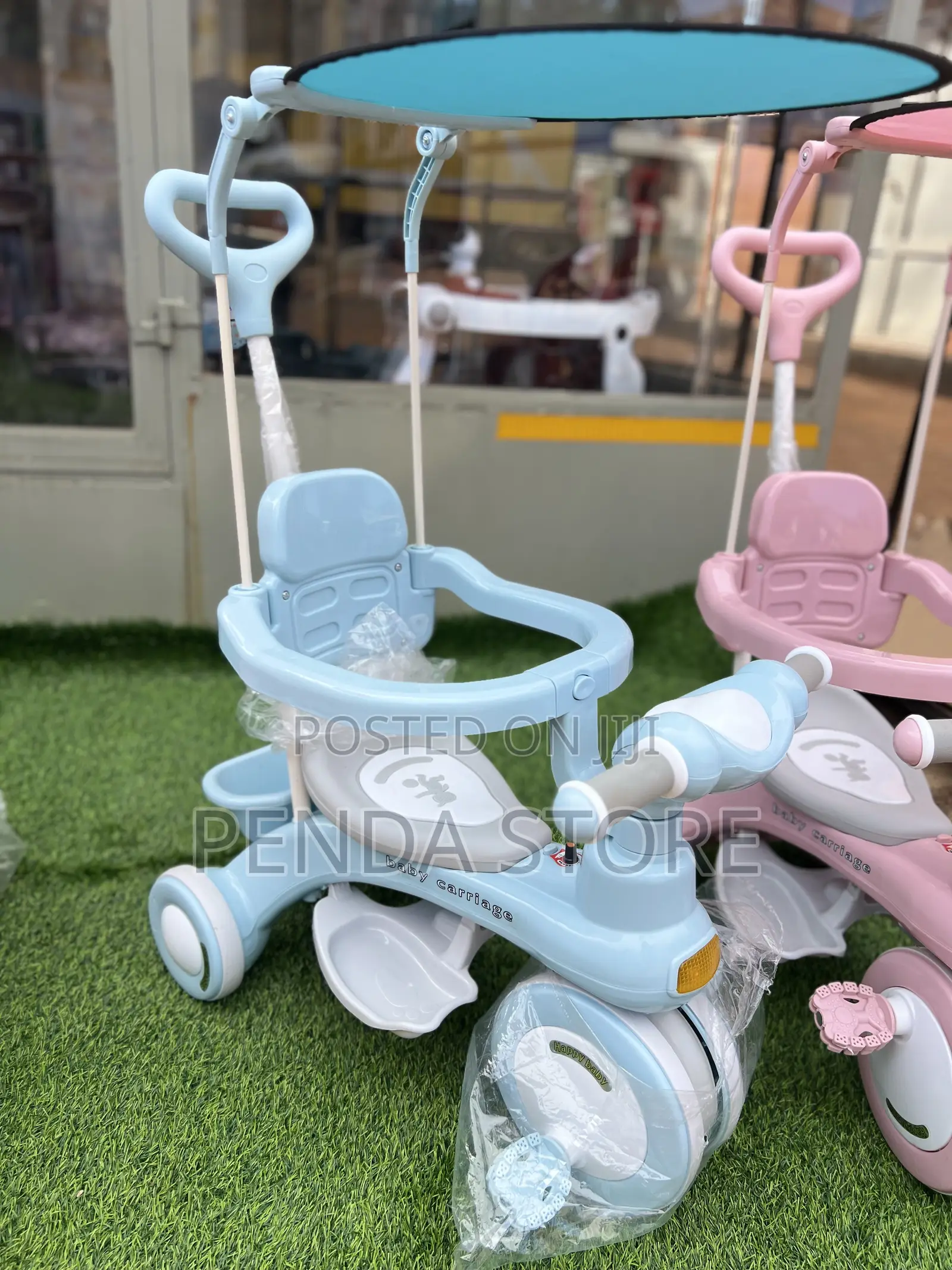 Tricycles With Umbrella – Kids Shadow Ride Adventure Toy