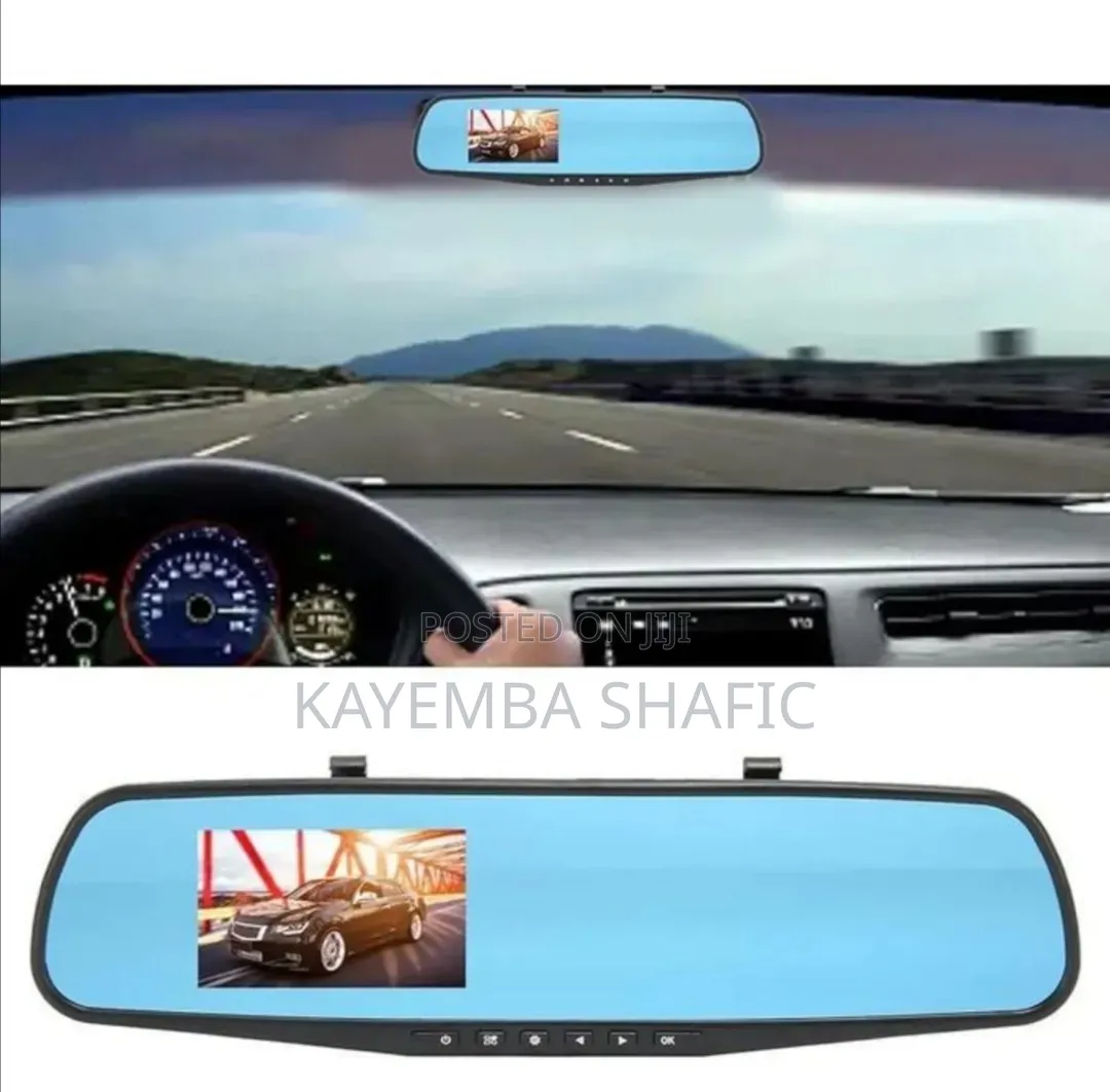 3.5" Mirror Dash Camera, Rear View Mirror Dual Dash Cam