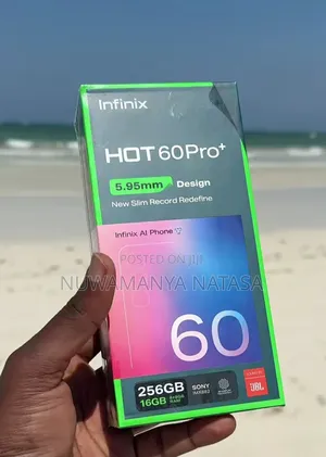 New Infinix Hot 60 Pro+ 256 GB Gray