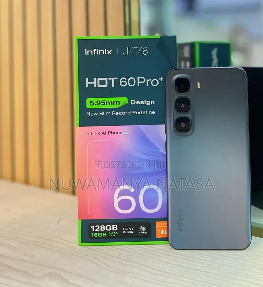 New Infinix Hot 60 Pro+ 256 GB Gray