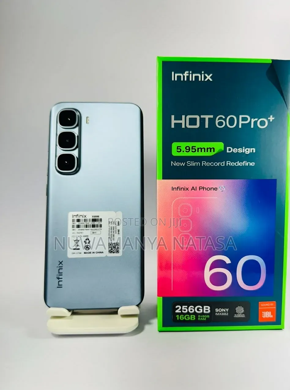New Infinix Hot 60 Pro+ 256 GB Gray