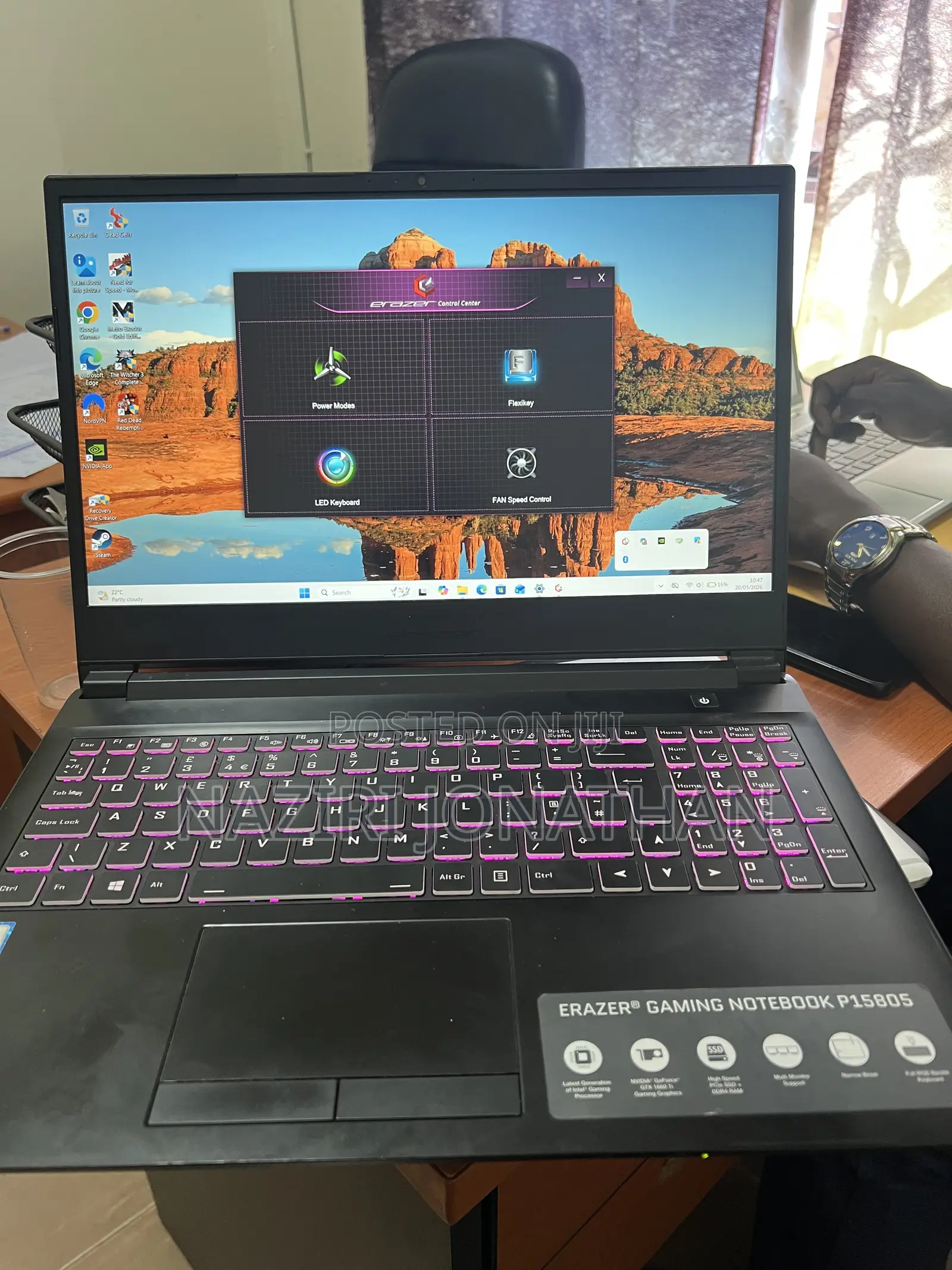 Laptop Razer Blade Advanced 16GB Nvidia SSD 1T
