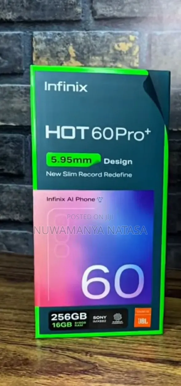 New Infinix Hot 60 Pro+ 256 GB Pink