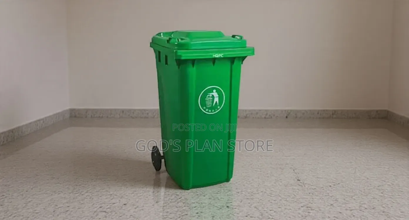 Hi-Care 240litres Plastic Dust Bins Plastic Dust Bins